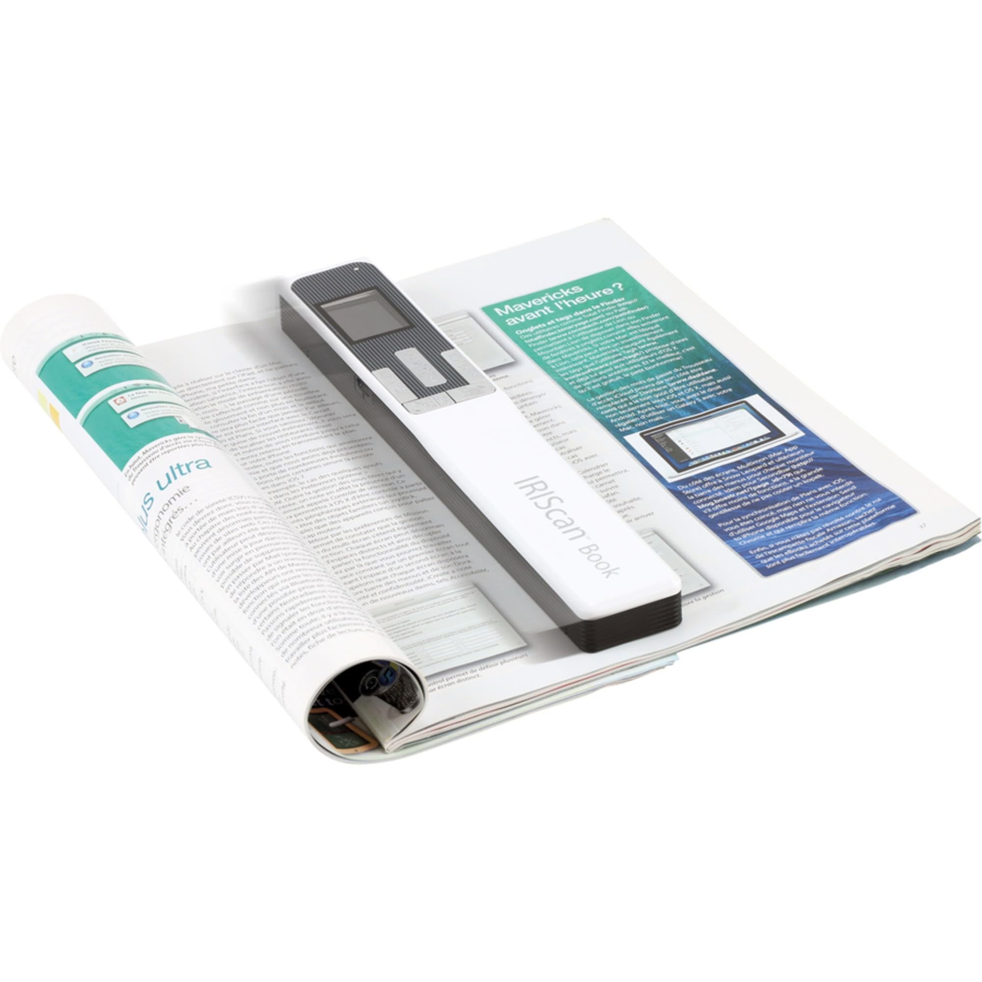スキャナー IRISCAN BOOK 5 DOCUMENT SCANNER WHITE IRIS Book 5 Hand-Held Scanner, White (458743) : Amazon.ca